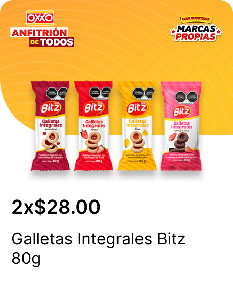 Galletas Integrales Bitz 80g