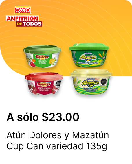 Atun Dolores y Mazatun Cup Can variedad 135g