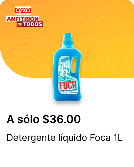Detergente liquido Foca 1L