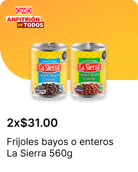 Frijoles bayos o enteros La Sierra 560g