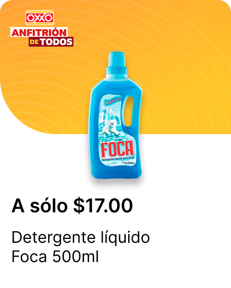 Detergente liquido Foca 500ml