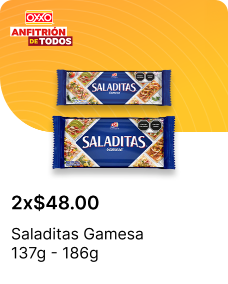 Saladitas Gamesa 137g  186g