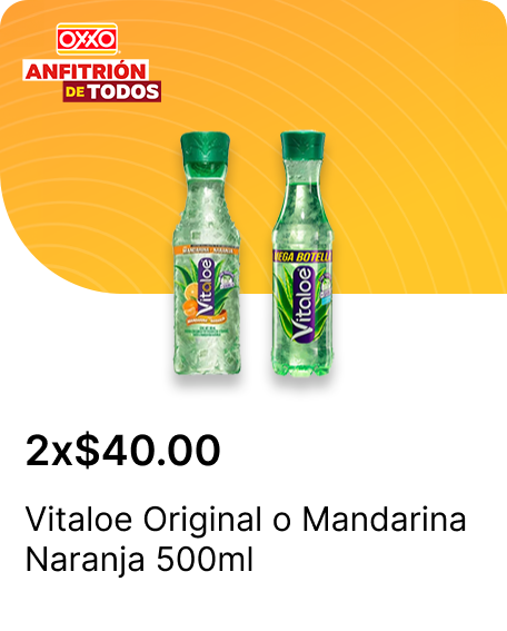 Vitaloe Original o Mandarina Naranja 500ml