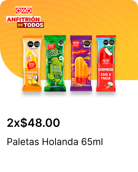 Paletas Holanda 65ml