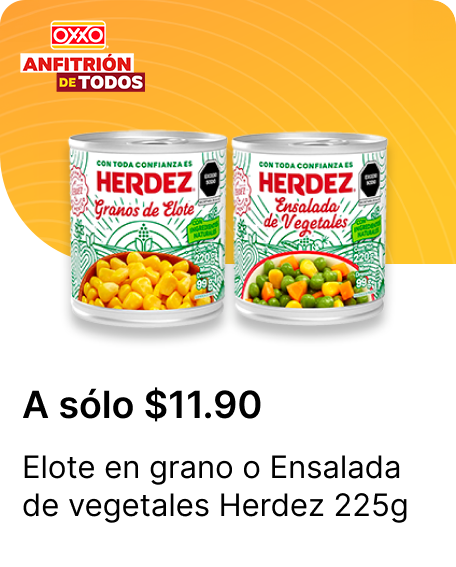 Elote en grano o Ensalada de vegetales Herdez 225g