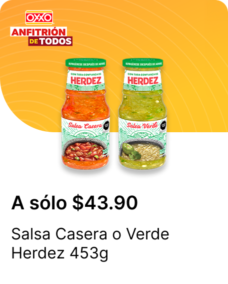 Salsa Casera o Verde Herdez 453g