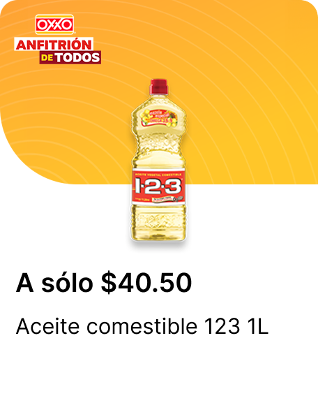 Aceite comestible 123 1L