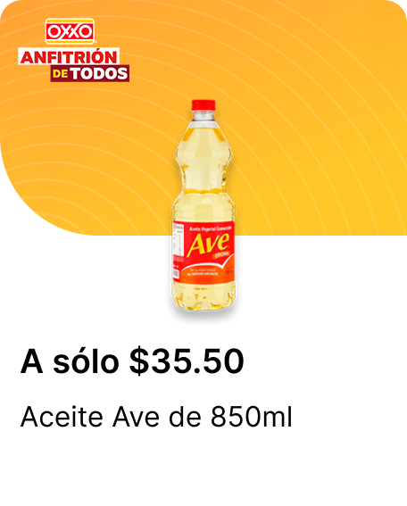 Aceite Ave de 850ml