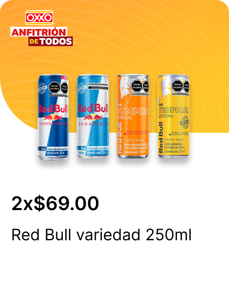Red Bull variedad 250ml