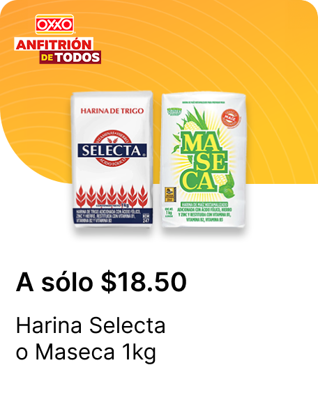 Harina Selecta o Maseca 1kg