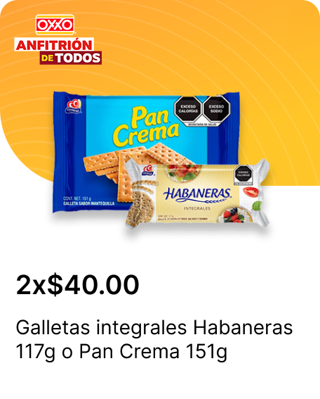 Galletas integrales Habaneras 117g o Pan Crema 151g