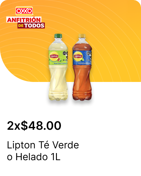 Lipton Te Verde o Helado 1L