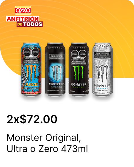 Monster Original o Ultra o Zero 473ml