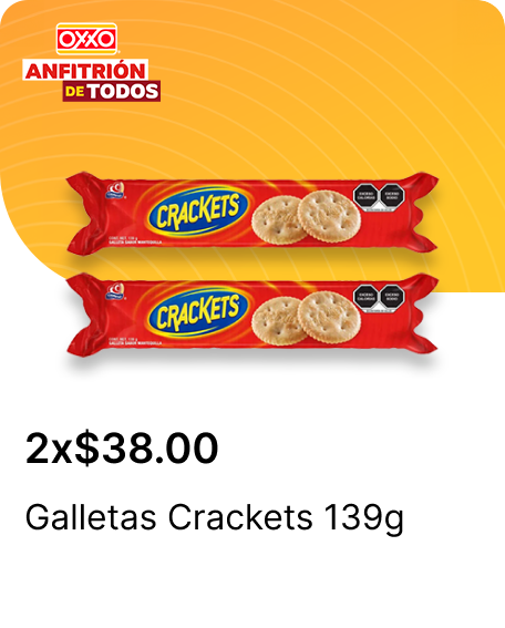 Galletas Crackets 139g