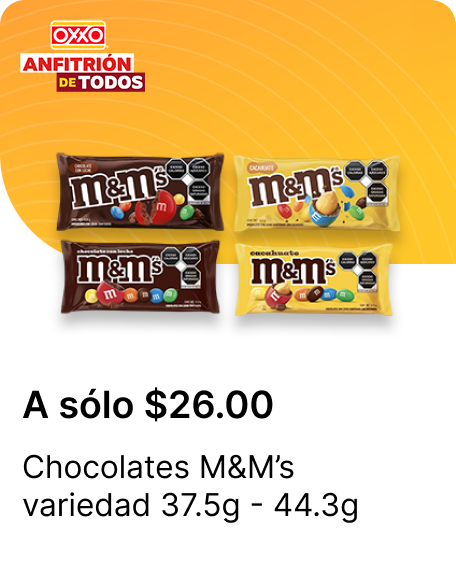 Chocolates M&MS variedad 37.5g  44.3g