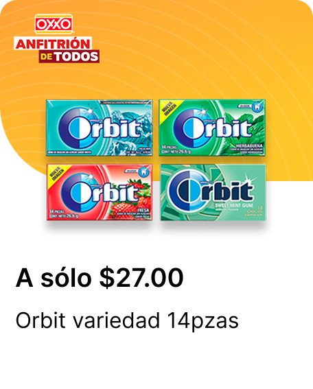 Orbit variedad 14pzas