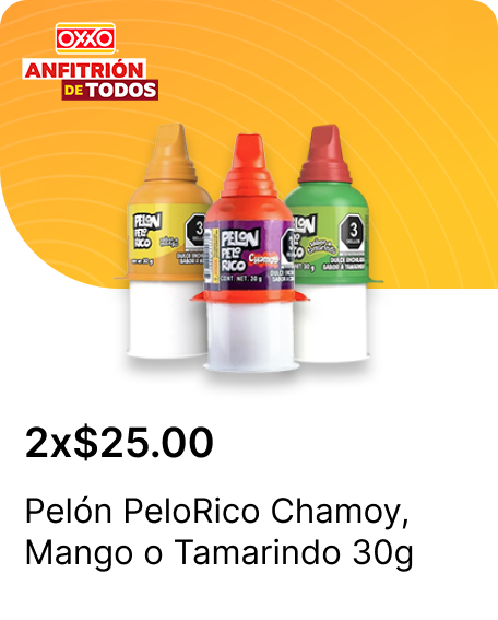 Pelon Pelorico Chamoy o Mango o Tamarindo 30g