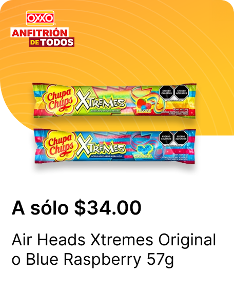 Air Heads Xtremes Original o Blue Raspberry 57g