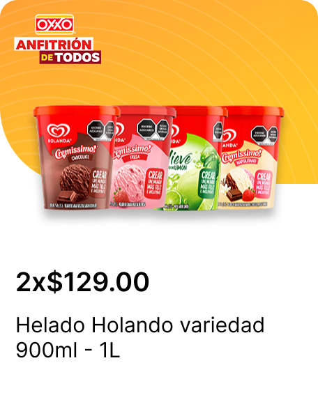 Helado Holando variedad 900ml  1L