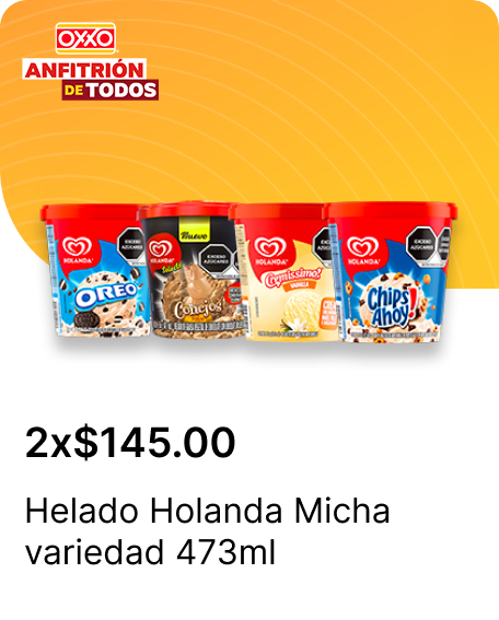 Helado Holanda Micha variedad 473ml 