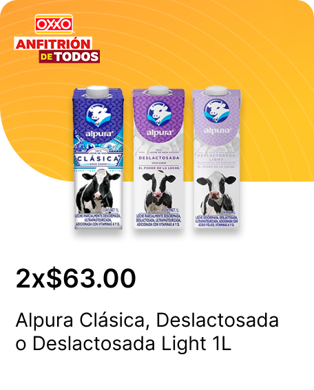 Alpura Clasica o Deslactosada o Deslactosada Light 1L