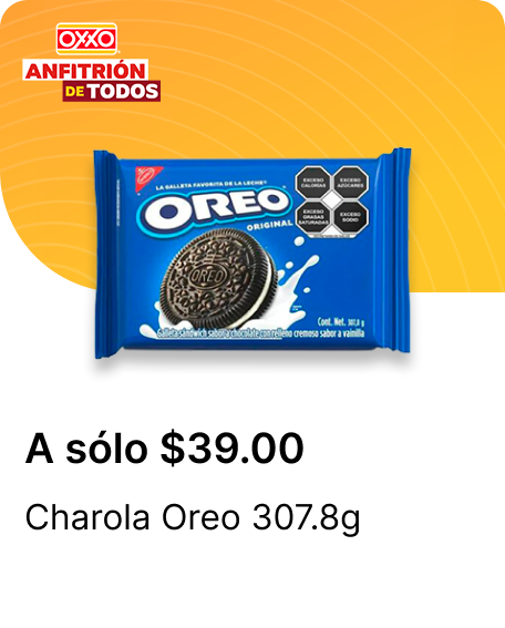Charola Oreo 307.8g