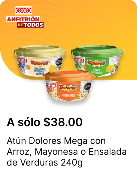 Atun Dolores Mega con Arroz o Mayonesa o Ensalada de Verduras 240g