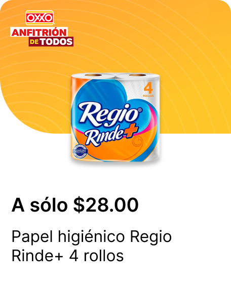 Papel higienico Regio Rinde  4pzas