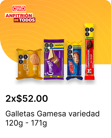 Galletas Gamesa variedad 120g  171g