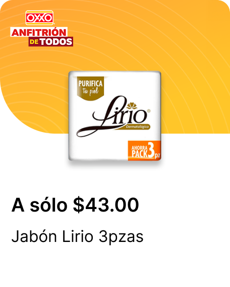 Jabon Lirio 3pzas