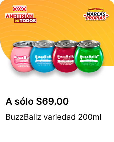 BuzzBallz variedad 200ml