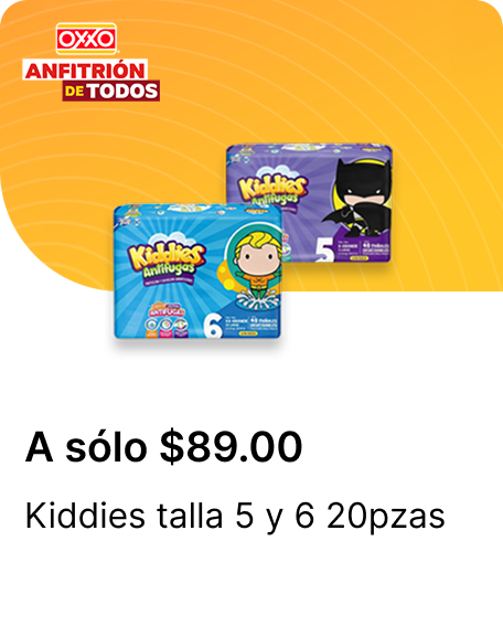 Kiddies talla 5 y 6 20pzas