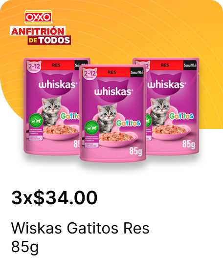 Wiskas Gatitos Res 85g