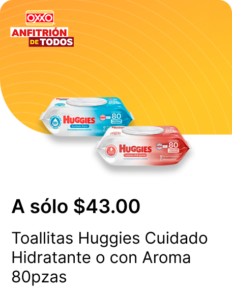 Toallitas Huggies Cuidado Hidratante o con Aroma 80pzas