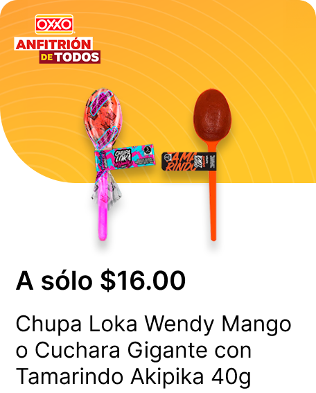 Chupa Loka Wendy Mango o Cuchara Gigante con Tamarindo Akipika 40g
