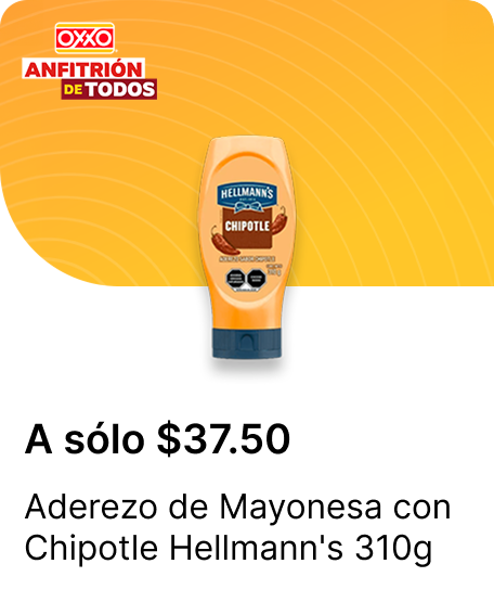 Aderezo de Mayonesa con Chipotle Hellmanns 310g