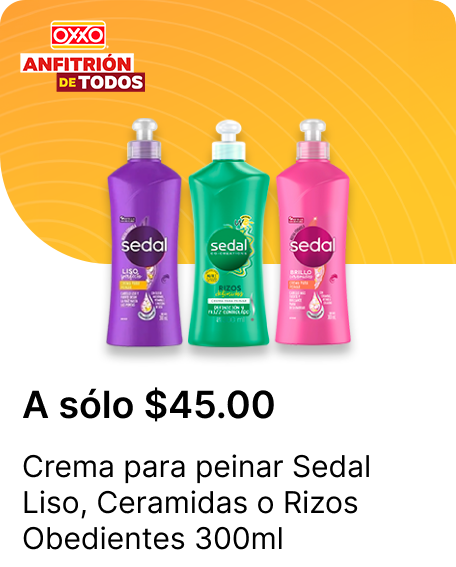 Crema para peinar Sedal Liso o Ceramidas o Rizos Obedientes 300ml