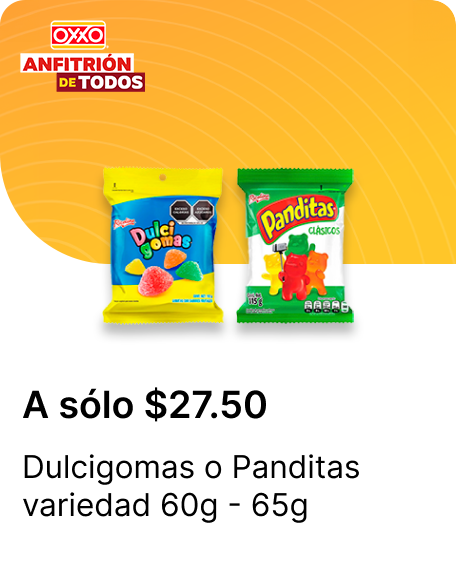 Dulcigomas o Panditas variedad 60g  65g