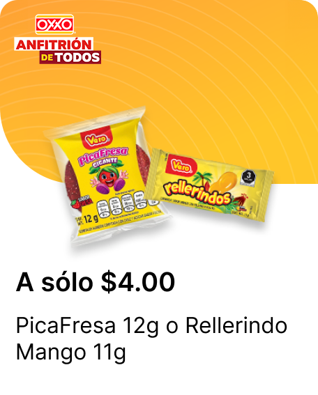 PicaFresa 12g o Rellerindo Mango 11g