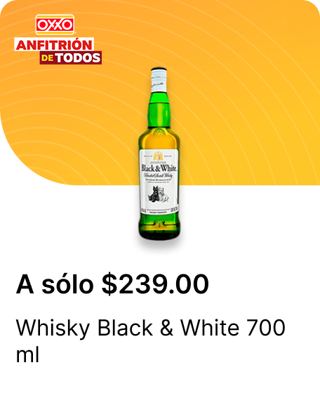 Whisky Black & White 700 ml