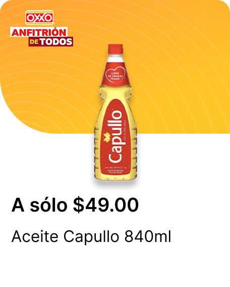 Aceite Capullo 840ml