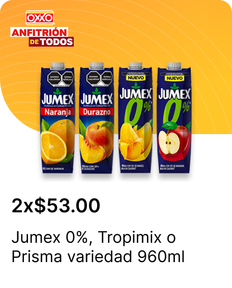 Jumex 0% o Tropimix o Prisma variedad 960ml
