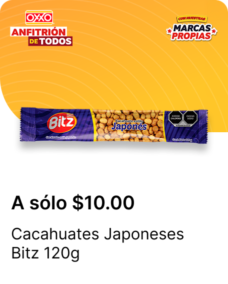 Cacahuates Japoneses Bitz 120g