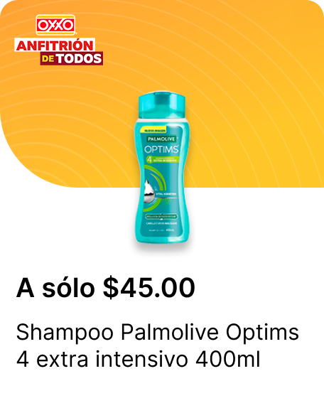 Shampoo Palmolive Optims 4 extra intensivo 400ml