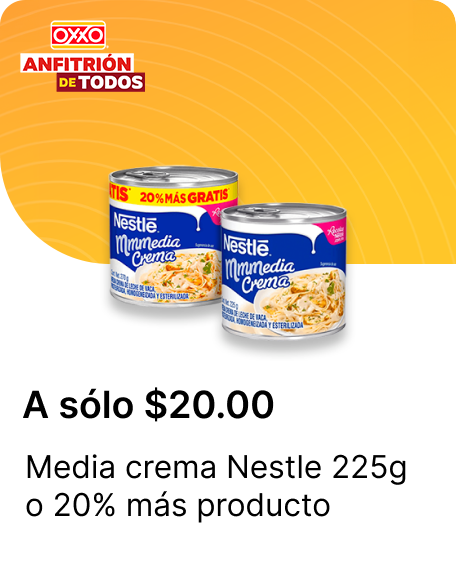 Media crema Nestle 225g o 20% mas producto