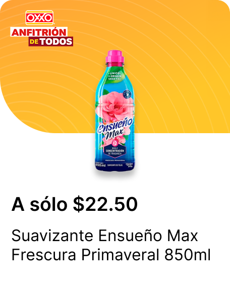 Suavizante Ensueno Max Frescura Primaveral 850ml