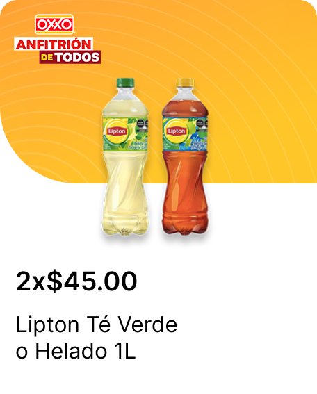 Lipton Te Verde o Helado 1L