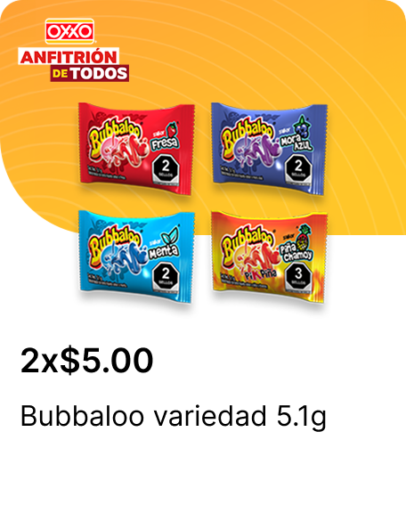 Bubbaloo variedad 5.1g
