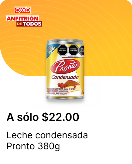 Leche condensada Pronto 380g