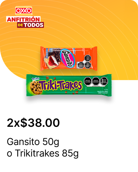 Gansito 50g o Trikitrakes 85g